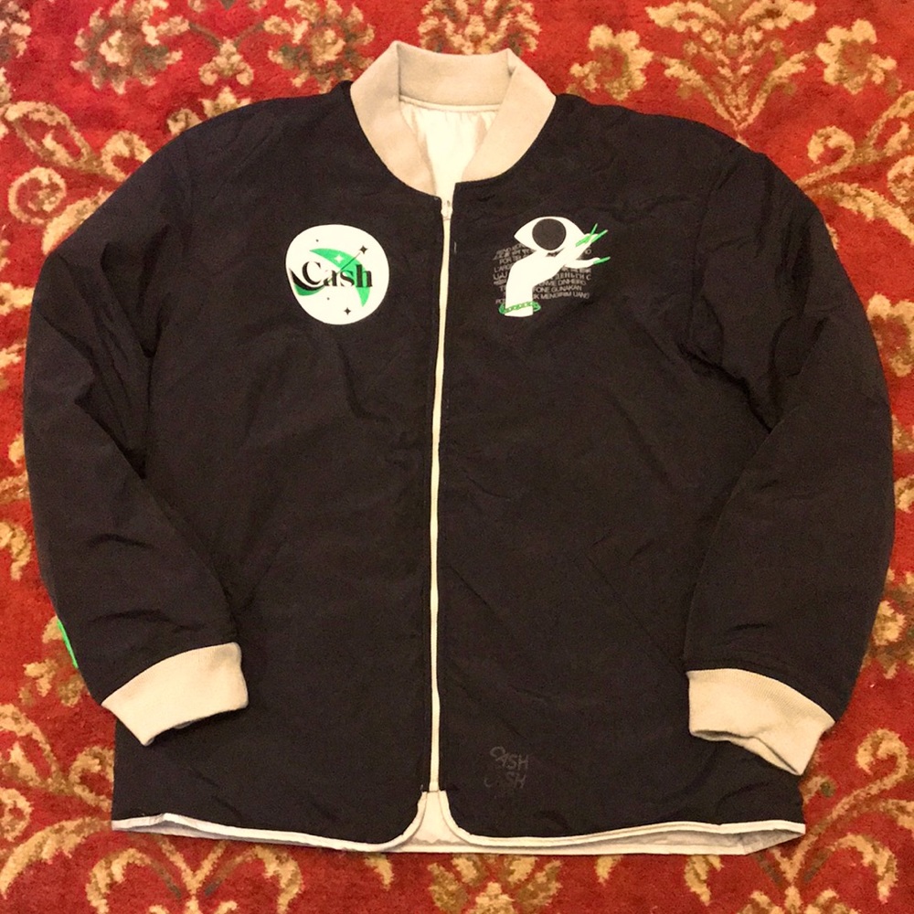 Cosmic Reversible Bomber Jacket